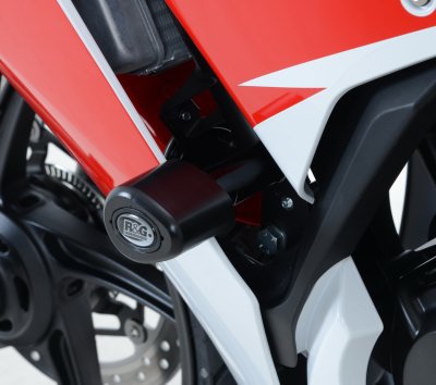 CRASHPADY AERO RG RACING HONDA CBR300R BLACK