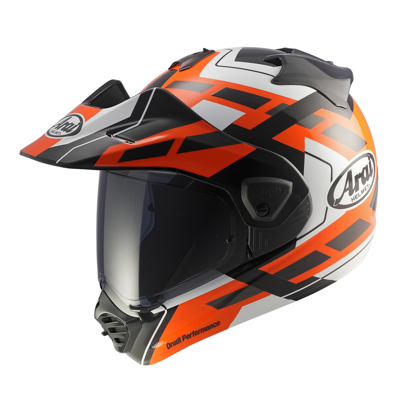 KASK MOTOCYKLOWY ARAI TOUR-X5 MATCH ORANGE L