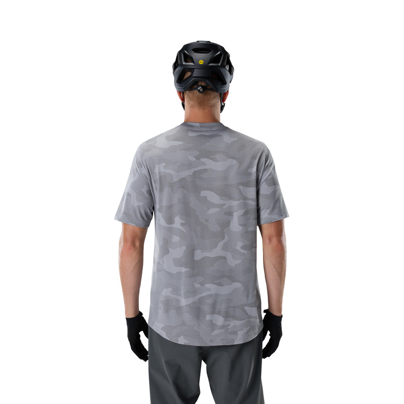 KOSZULKA ROWEROWA FOX RANGER TRU DRI SS PEWTER L