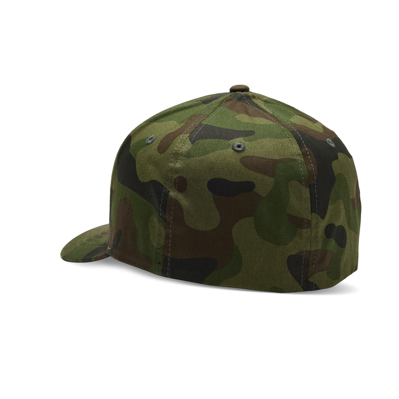 CZAPKA Z DASZKIEM FOX HEAD FLEXFIT GREEN CAMO