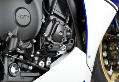 SLIDERY SILNIKA RG RACING YAMAHA YZF-R1 09-14, PRAWA STRONA BLACK