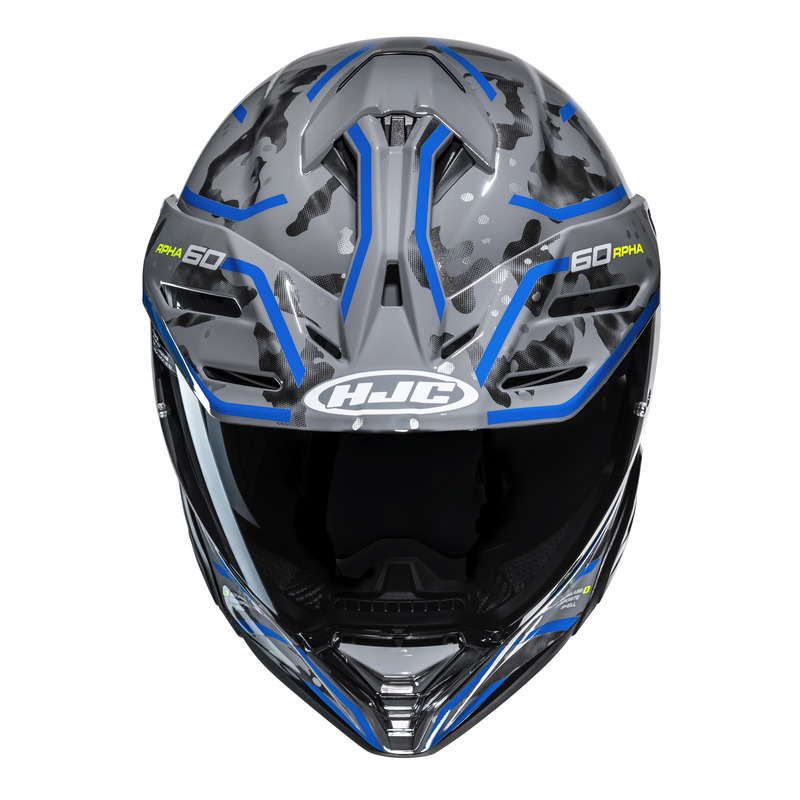 KASK MOTOCYKLOWY HJC RPHA60 KIVA GREY BLUE S