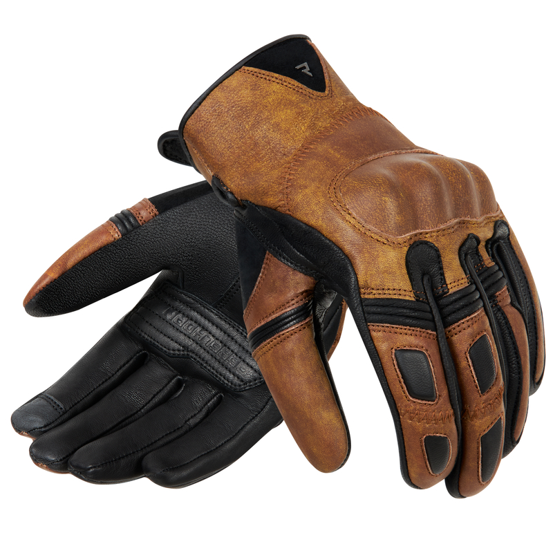 RĘKAWICE MOTOCYKLOWE REBELHORN THUG 2 VINTAGE BROWN