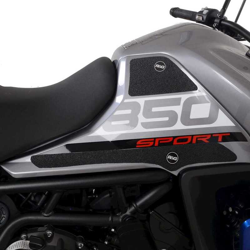 NAKLEJKA NA BAK TANKPAD ANTYPOŚLIZGOWY 4 CZĘŚCI RG RACING TRIUMPH TIGER 850 SPORT 21- BLACK