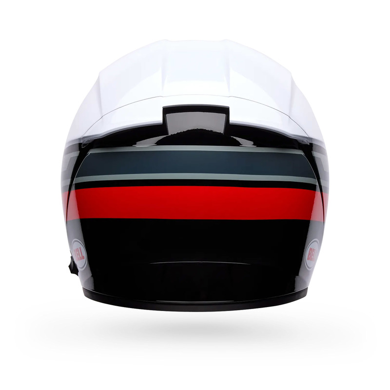 KASK MOTOCYKLOWY BELL LITHIUM MOTION WHITE RED