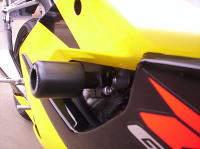 CRASHPADY CLASSIC RG RACING SUZUKI GSXR1000K5-K6 BLACK