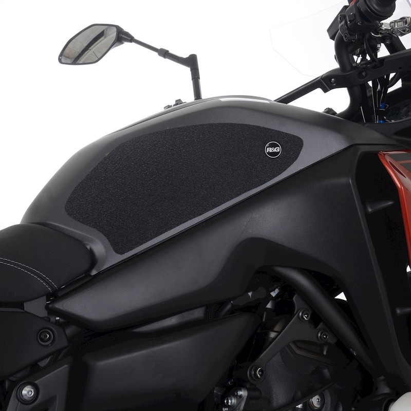 NAKLEJKA NA BAK TANKPAD ANTYPOŚLIZGOWY 2 CZĘŚCI RG RACING YAMAHA TRACER 7 (GT) 21- BLACK