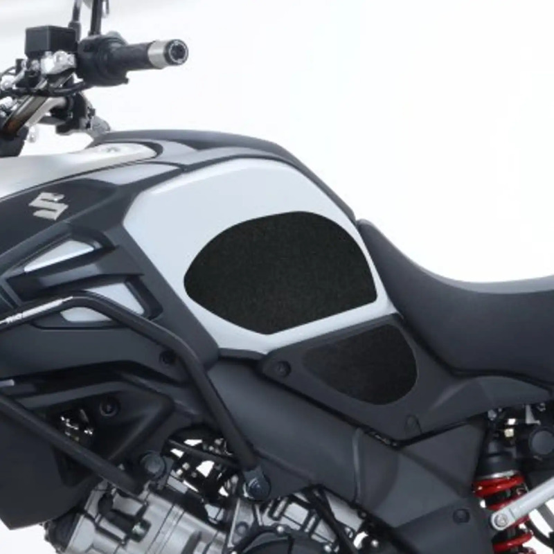 NAKLEJKA NA BAK TANKPAD ANTYPOŚLIZGOWY 4 CZĘŚCI RG RACING SUZUKI V-STROM 1000 02-14 CLEAR