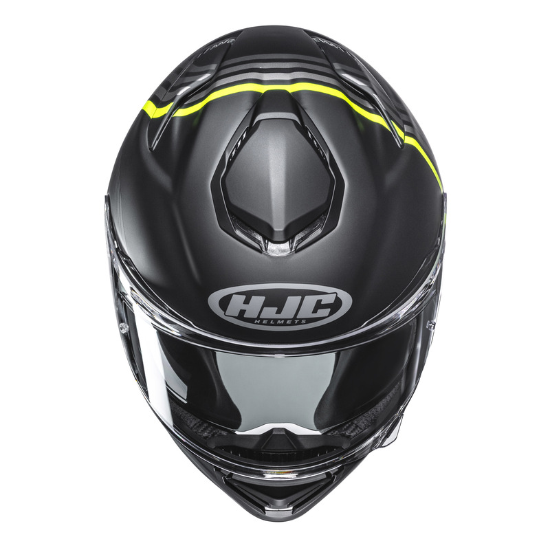 KASK MOTOCYKLOWY HJC RPHA72 VELDINE BLACK YELLOW XL