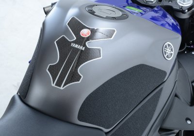 NAKLEJKA NA BAK TANKPAD ANTYPOŚLIZGOWY 4 CZĘŚCI RG RACING YAMAHA YZF-R1 (09-14) BLACK