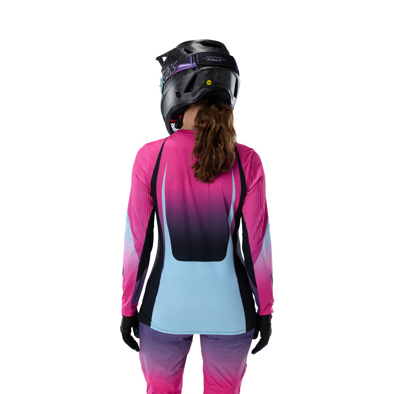 KOSZULKA ROWEROWA Z DŁUGIM RĘKAWEM DAMSKA FOX FLEXAIR LS TS57 SE PINK XL