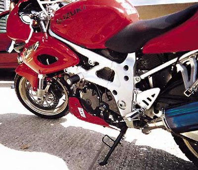 CRASHPADY CLASSIC RG RACING SUZUKI TL1000S BLACK