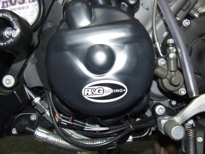 OSŁONA SILNIKA RG RACING KTM LC8 950/990 ADVENTURE, 950 LEWA STRONA BLACK