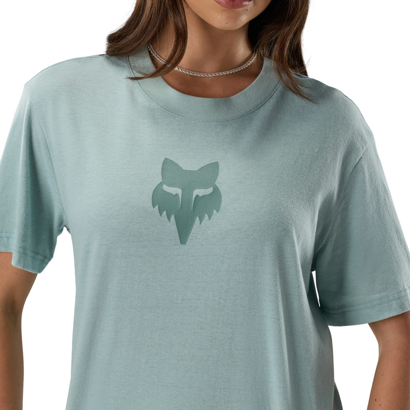 T-SHIRT DAMSKI FOX HEAD ARCTIC BLUE