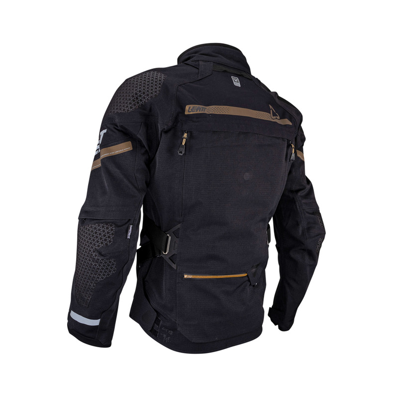 KURTKA MOTOCYKLOWA TEKSTYLNA LEATT ADV DRITOUR 7.5 STEALTH BLACK GREY