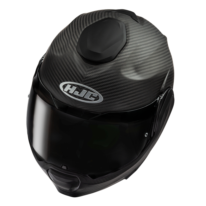 KASK MOTOCYKLOWY HJC F100 CARBON MATTE BLACK