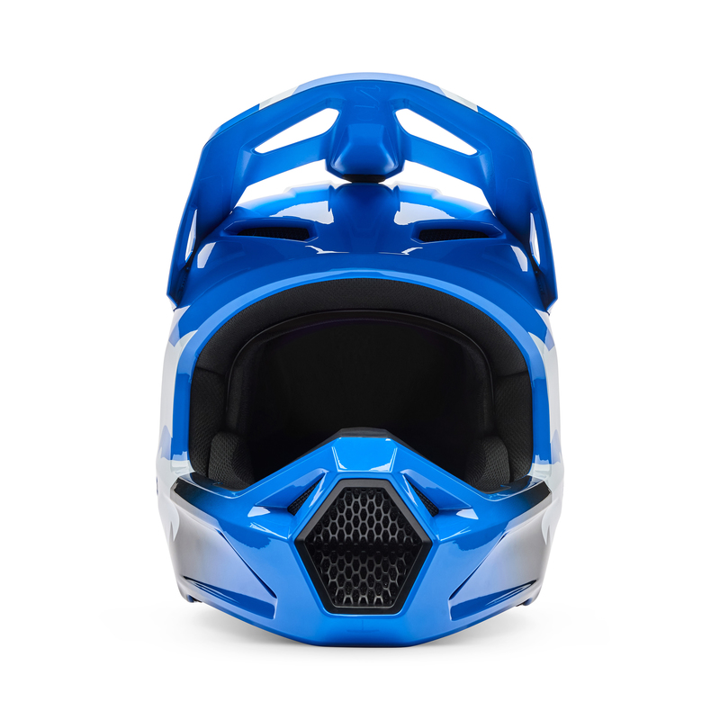 KASK MOTOCYKLOWY FOX V1 SHIELD BLUE