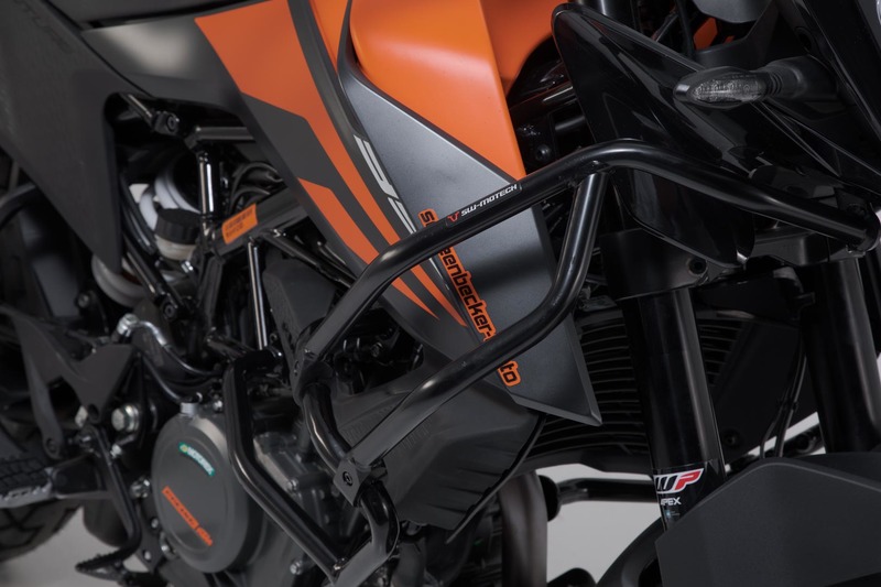 CRASHBAR/GMOL GÓRNY SW-MOTECH KTM 390 ADV (19-) BLACK
