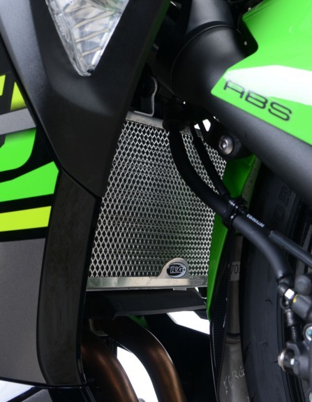 OSŁONA CHŁODNICY RG RACING KAWASAKI NINJA 400/NINJA 250 18-/Z400 19-/Z250 19- BLACK