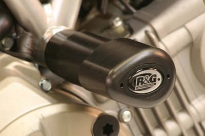 CRASHPADY AERO RG RACING APRILIA MANA 07- BLACK