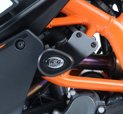 CRASHPADY AERO RG RACING KTM RC125/200, RC390 UP TO 21 BLACK