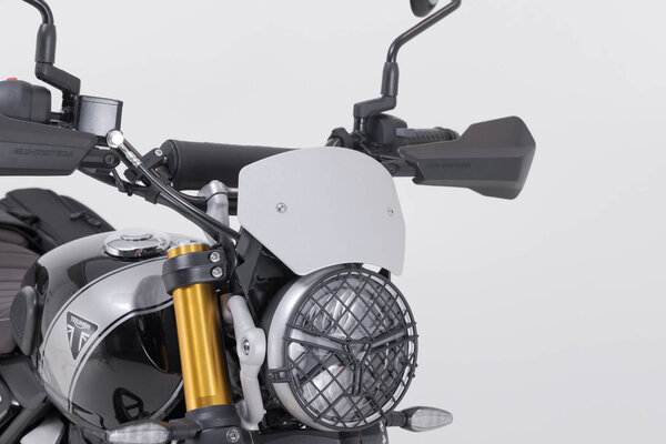 OWIEWKA MOTOCYKLOWA SW-MOTECH TRIUMPH SCRAMBLER 400 X (23-) SILVER