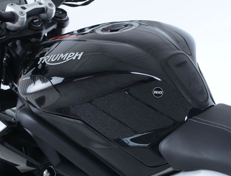 NAKLEJKA NA BAK TANKPAD ANTYPOŚLIZGOWY 6 CZĘŚCI RG RACING TRIUMPH 675 DAYTONA/STREET TRIPLE (13-) CL