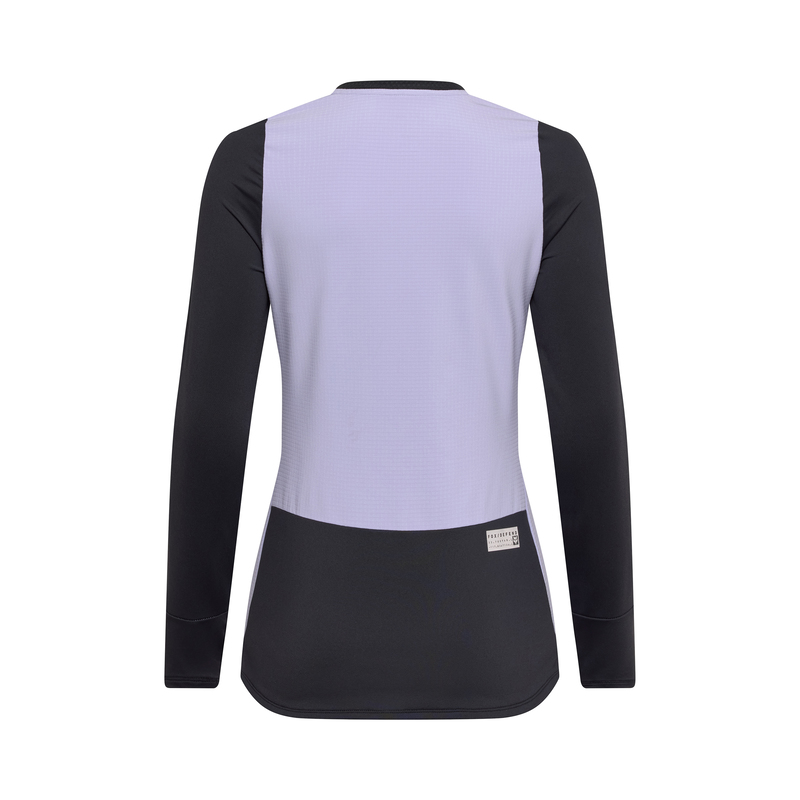 KOSZULKA ROWEROWA Z DŁUGIM RĘKAWEM DAMSKA FOX DEFEND THERMAL LILAC S