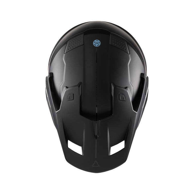KASK MOTOCYKLOWY Z GOGLAMI LEATT ADV 7.5 BLACK