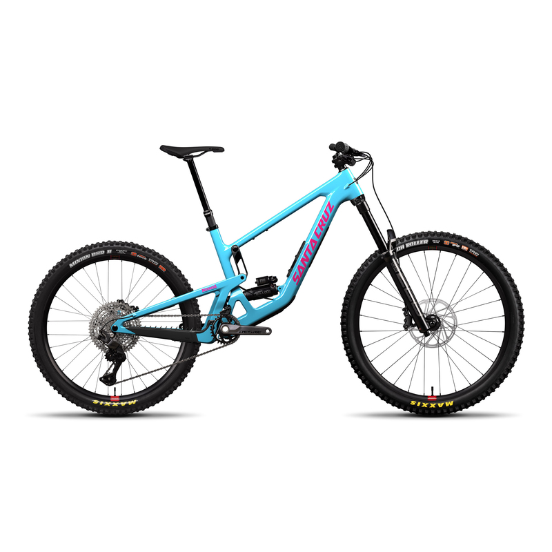 ROWER SANTA CRUZ NOMAD 7 CC MX 27 DEORE-KIT GLOSS AQUA MAGENTA S