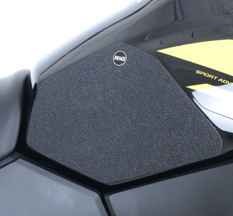 NAKLEJKA NA BAK TANKPAD ANTYPOŚLIZGOWY 2 CZĘŚCI RG RACING SUZUKI V-STROM 250 BLACK