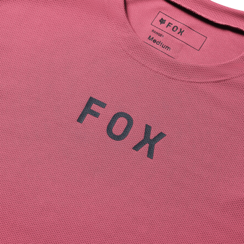 KOSZULKA ROWEROWA FOX RANGER WORDMARK BERRY L