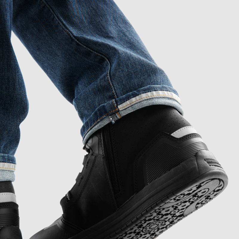 JEANSY MOTOCYKLOWE REBELHORN BRONCO WASHED BLUE MONOLAYER