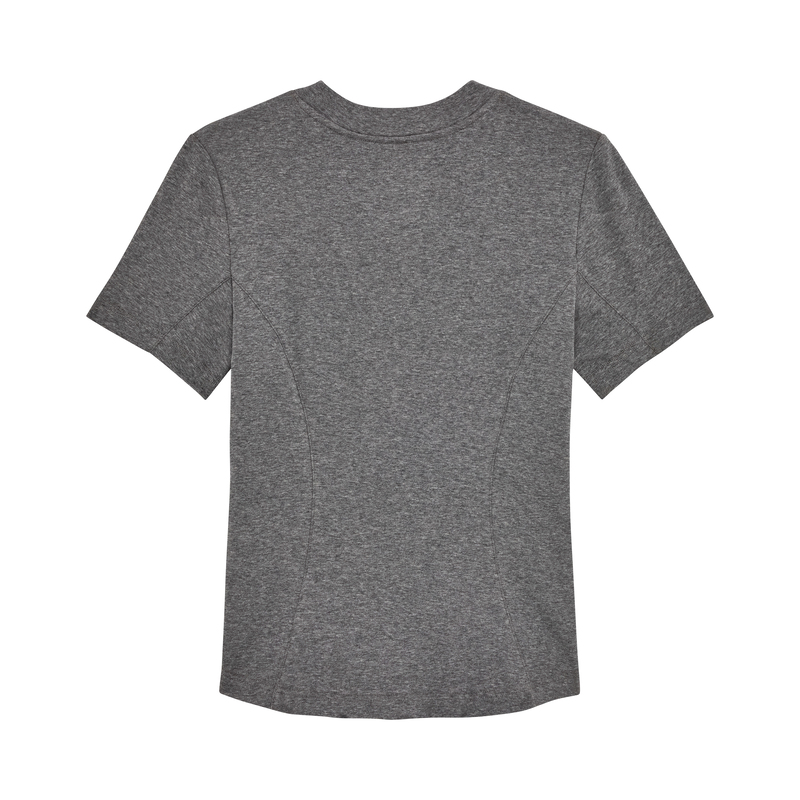 T-SHIRT DAMSKI FOX MOTO-X FITTED HEATHER GRAPHITE