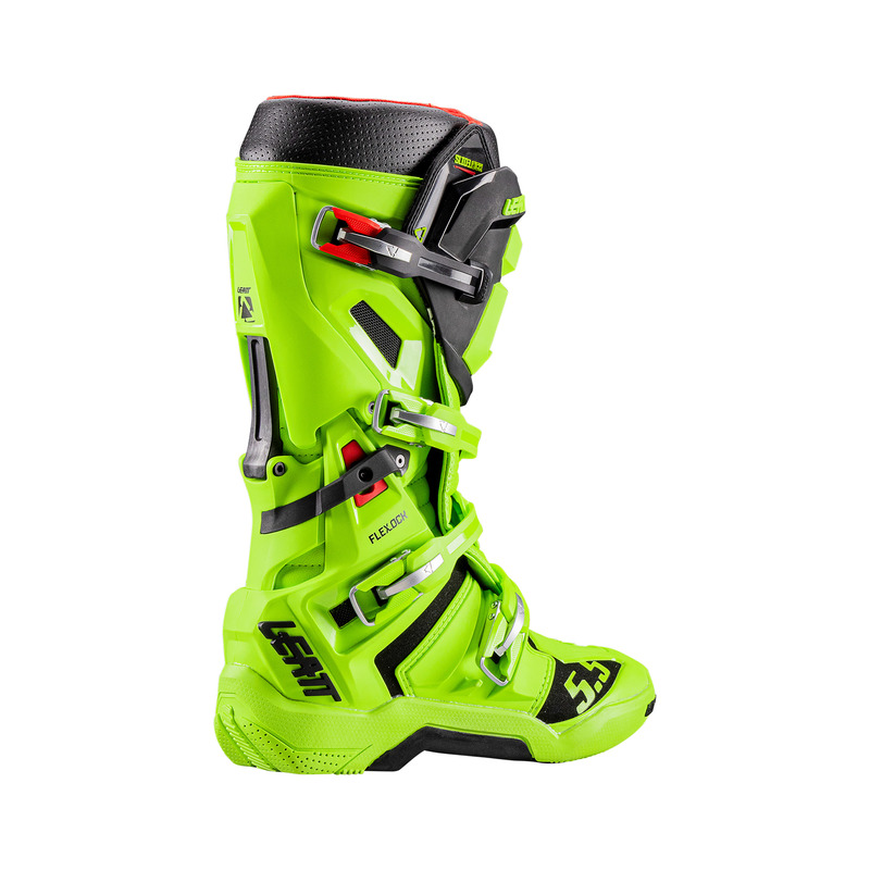 BUTY OFFROADOWE LEATT 5.5 FLEXLOCK LIME GREEN
