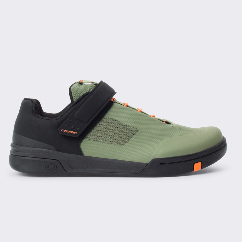 BUTY CRANKBROTHERS STAMP SPEEDLACE GREEN ORANGE - BLACK OUTSOLE 12 (46 EU)
