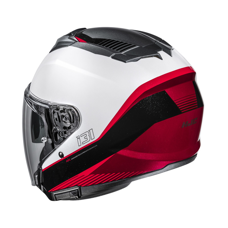 KASK MOTOCYKLOWY HJC I31 TARO WHITE RED XXL