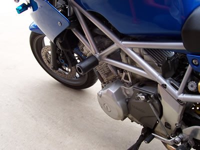 CRASHPADY CLASSIC RG RACING YAMAHA TRX850 BLACK