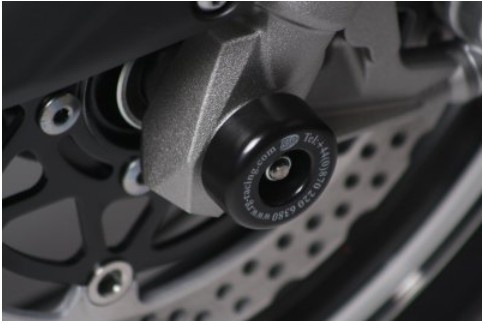 SLIDERY PRZEDNIEGO ZAWIESZENIA RG RACING KAWASAKI Z1000 07 BLACK