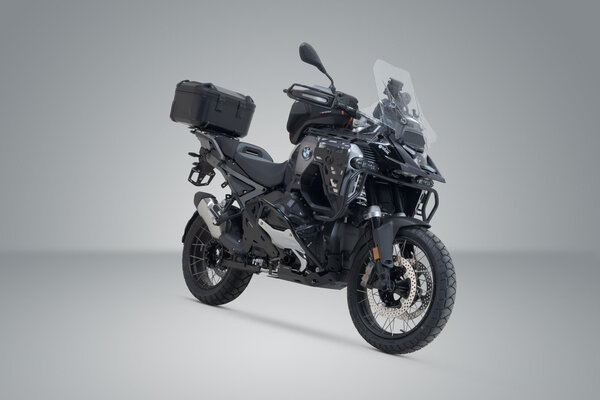 ZESTAW KUFRA CENTRALNEGO SW-MOTECH DUSC L BMW R 1300 GS BMW TOP CASE HOLDER 41 L BLACK