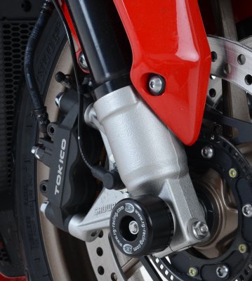 SLIDERY PRZEDNIEGO ZAWIESZENIA RG RACING HONDA VFR800 14- BLACK