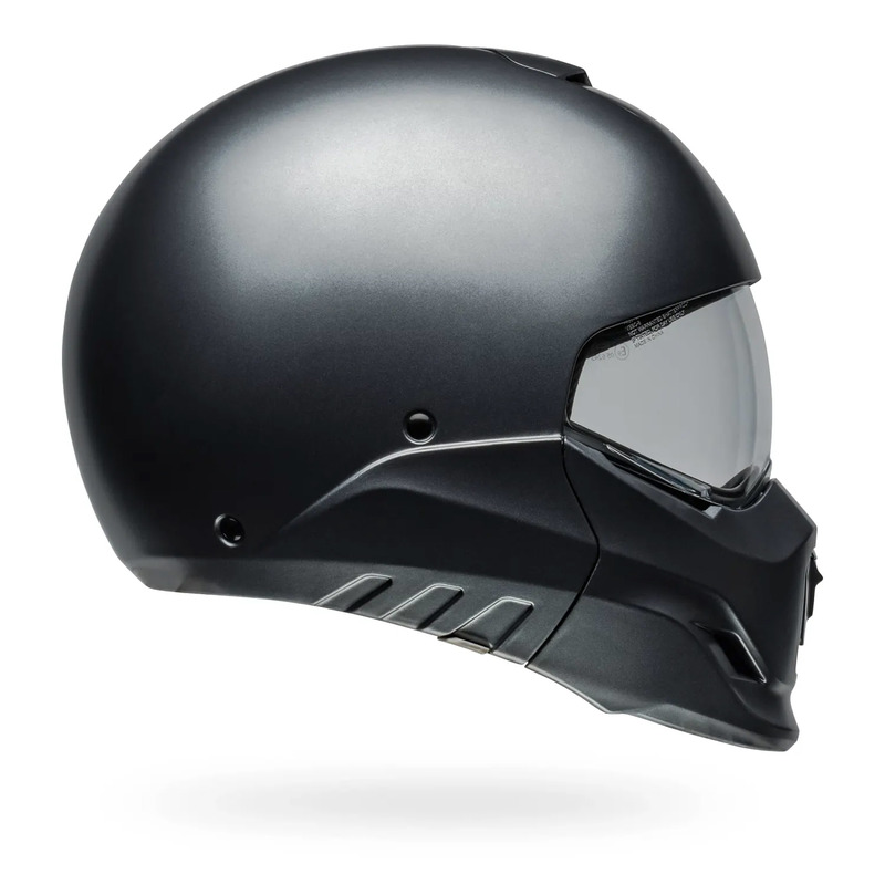 KASK MOTOCYKLOWY BELL BROOZER SOLID SATIN STARSHIP GREY