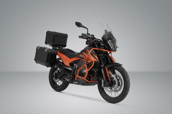 ZESTAW ZABEZPIECZAJĄCY MOTOCYKL ADVENTURE SW-MOTECH KTM 790 ADV/R (19-), 890 ADV/R (20-22) ORANGE