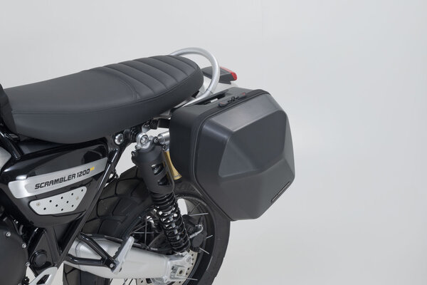 ZESTAW KUFRA BOCZNEGO URBAN ABS I STELAŻA SW-MOTECH 1X 16,5 L. TRIUMPH SCRAMBLER 1200 XC/XE/X.