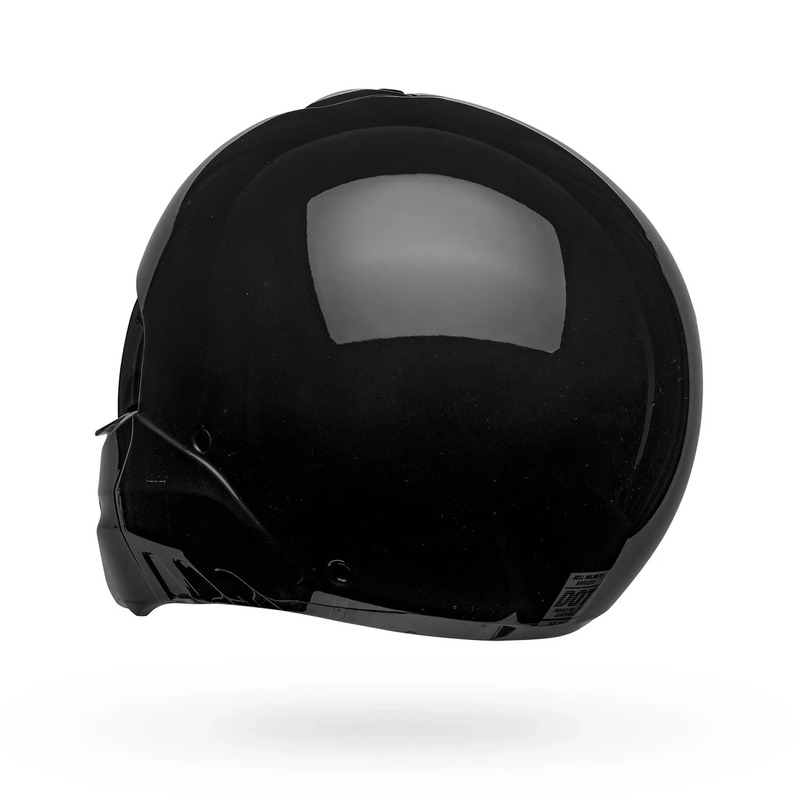 KASK MOTOCYKLOWY BELL BROOZER SOLID BLACK