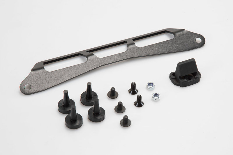 ZESTAW ADAPTERÓW DO ADVENTURE-RACK SW-MOTECH POD KUFER CENTRALNY GIVI KAPPA MONOLOCK BLACK
