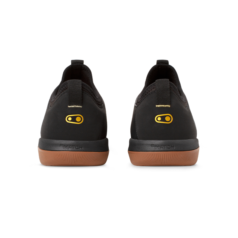 BUTY CRANKBROTHERS STAMP STREET LACE BLACK GOLD - GUM OUTSOLE 10.5 (44 EU)