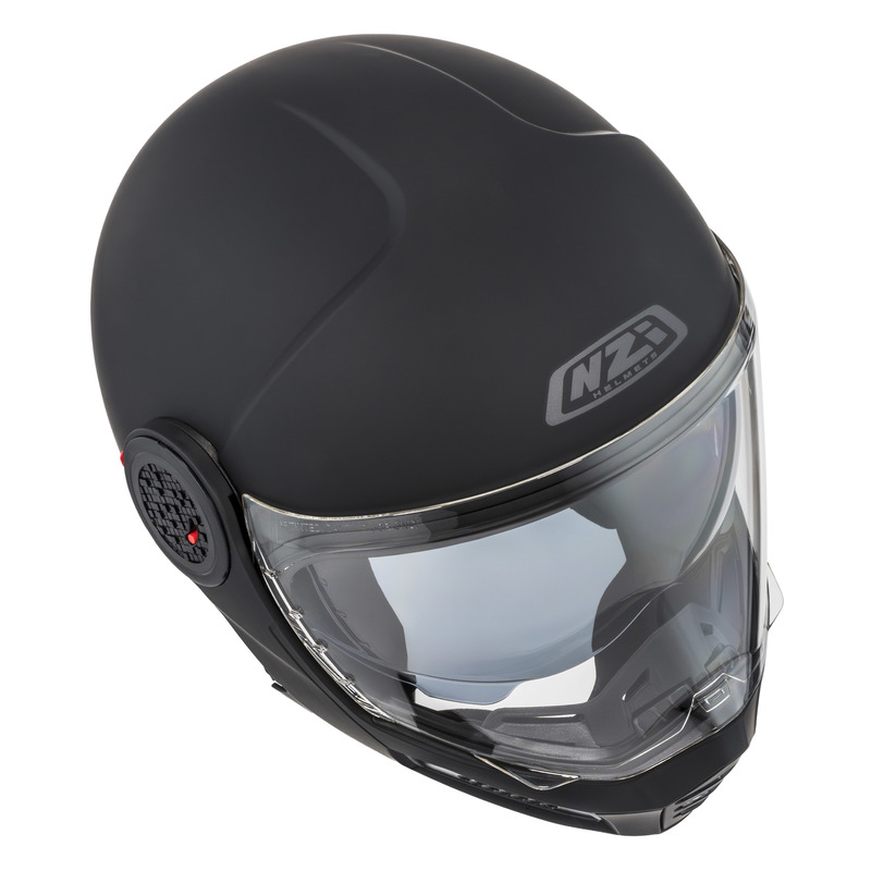 KASK MOTOCYKLOWY NZI MINIMOD DUO MATT BLACK