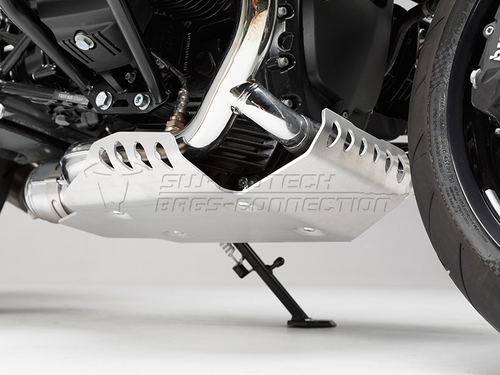 OSŁONA SILNIKA PŁYTA POD SILNIK SW-MOTECH BMW R NINET/SCRAMBLER SILVER