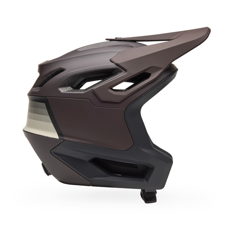 KASK ROWEROWY FOX DROPFRAME PRO GRID COCOA L